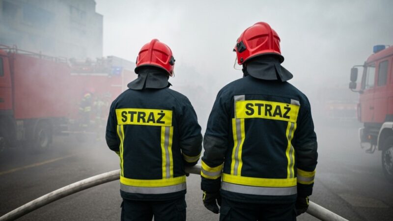Czwarty pożar w miesiąc: Dom przy Guzikówce znów w ogniu