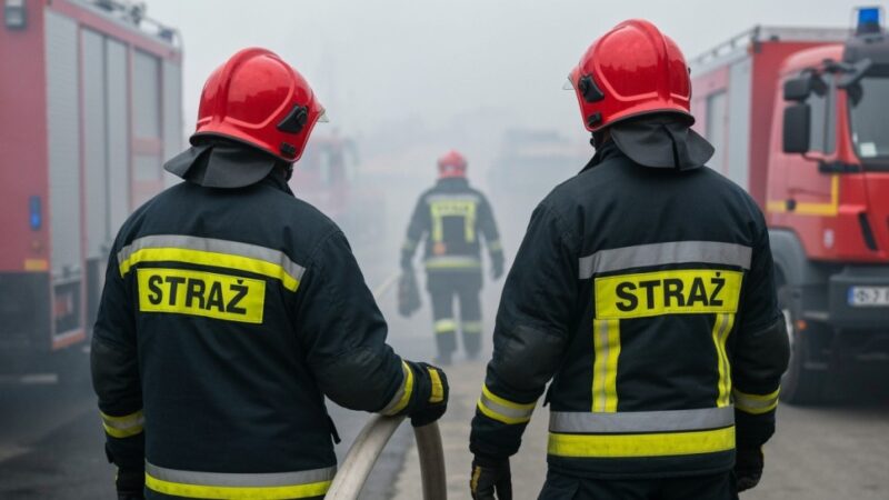 Kombornia w sercu tragedii: Rodzina dziękuje za bezcenną pomoc po pożarze domu