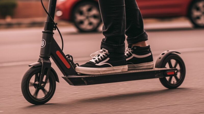 Motocyklista ranny w zderzeniu z samochodem na DK28