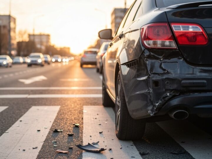 Wypadek w Korczynie: Audi w rowie, jedna osoba ranna
