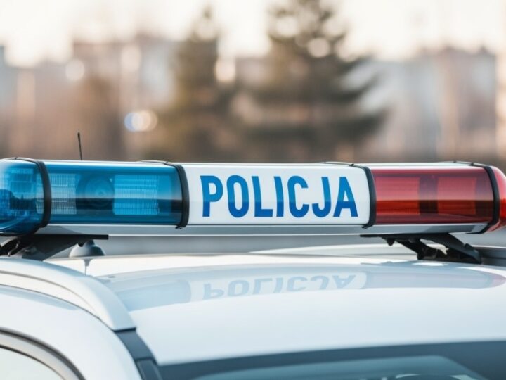 Dzielnicowy uczy przedszkolaków bezpieczeństwa w Świerzowej Polskiej