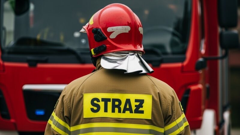 Ewakuacja w Wietrznie: Strażacy sprawdzają alarm tlenku węgla!