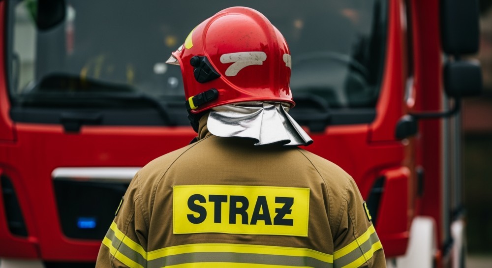 Ewakuacja w Wietrznie: Strażacy sprawdzają alarm tlenku węgla!