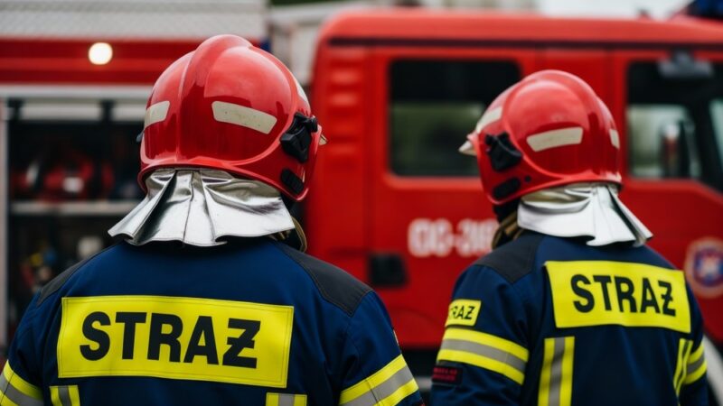 Ewakuacja w Szkole Podstawowej w Iskrzyni: Strażacy ćwiczą z uczniami!