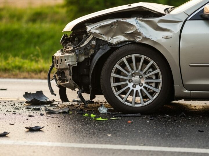 Młody kierowca bmw potrącił pieszego i uciekł z miejsca wypadku