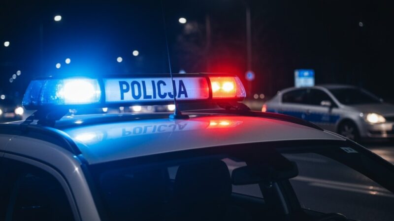 Szaleńczy pościg za 26-latkiem w audi zakończony na mostku w Odrzykoniu