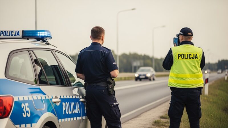 Trzeźwy poranek w Krosnie: Ponad 2600 kierowców skontrolowanych, pięciu nietrzeźwych zatrzymanych