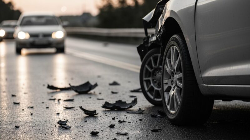 Zderzenie ciężarówki z osobówką w Teodorówce: jedna osoba w szpitalu