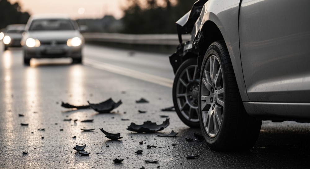 Zderzenie ciężarówki z osobówką w Teodorówce: jedna osoba w szpitalu