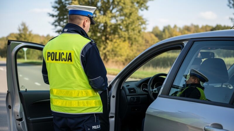 Kierowca mazdy z 2,6 promila i podwójnym zakazem prowadzenia pojazdów zatrzymany przez policję