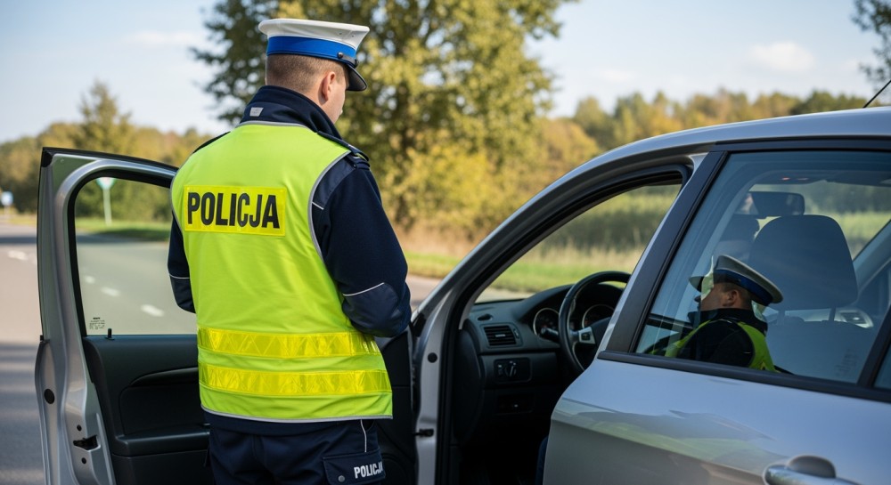 Kierowca mazdy z 2,6 promila i podwójnym zakazem prowadzenia pojazdów zatrzymany przez policję