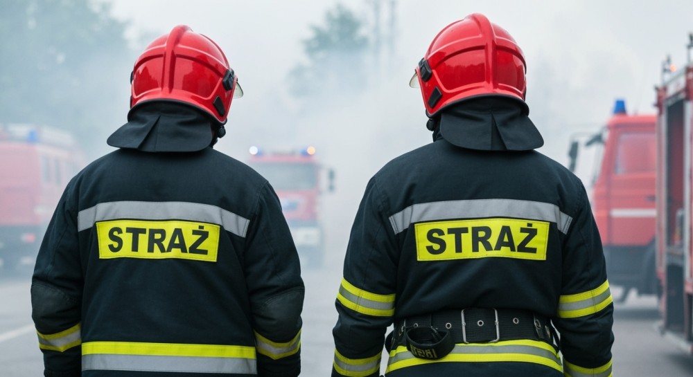 Zatrzymany podpalacz w Krosnie: 24-latek odpowie za serię pożarów