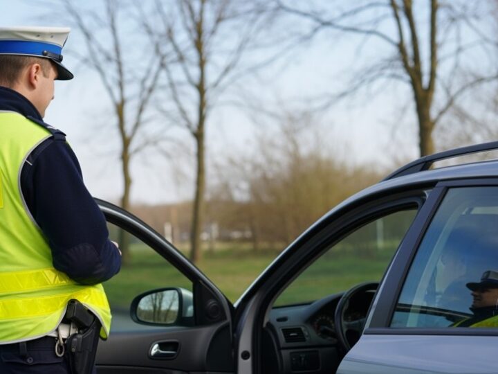 Dzielnicowy w akcji: Zatrzymał pijanego kierowcę na drodze