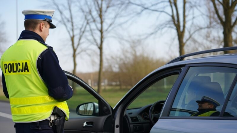 Dzielnicowy w akcji: Zatrzymał pijanego kierowcę na drodze