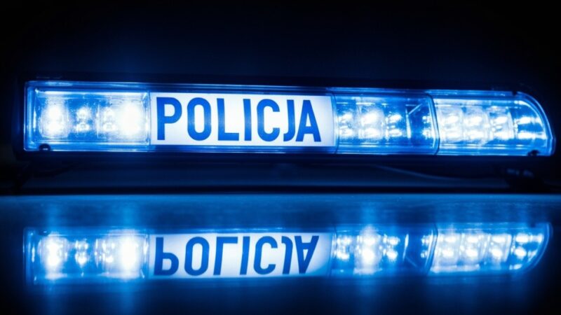 Pijany kierowca subaru uciekał przed policją i wjechał do rowu