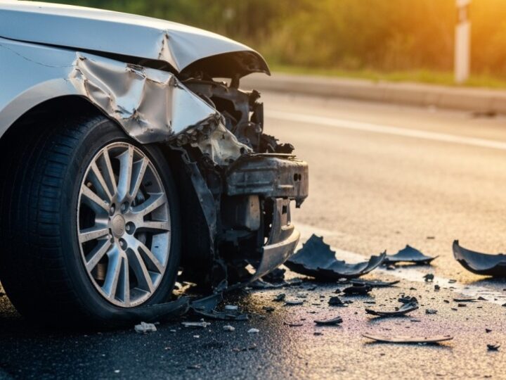 Kierowca uwięziony w dostawczaku: dramatyczna akcja strażaków w Wietrznie