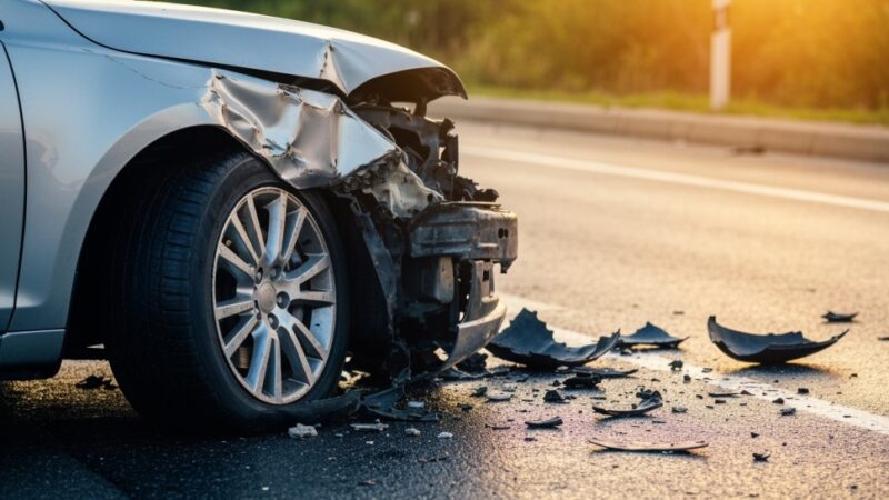 Kierowca uwięziony w dostawczaku: dramatyczna akcja strażaków w Wietrznie