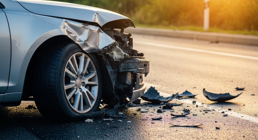 Kierowca uwięziony w dostawczaku: dramatyczna akcja strażaków w Wietrznie