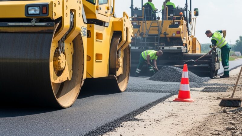Bezpieczniejsza droga do szkoły w Głowience dzięki nowemu chodnikowi