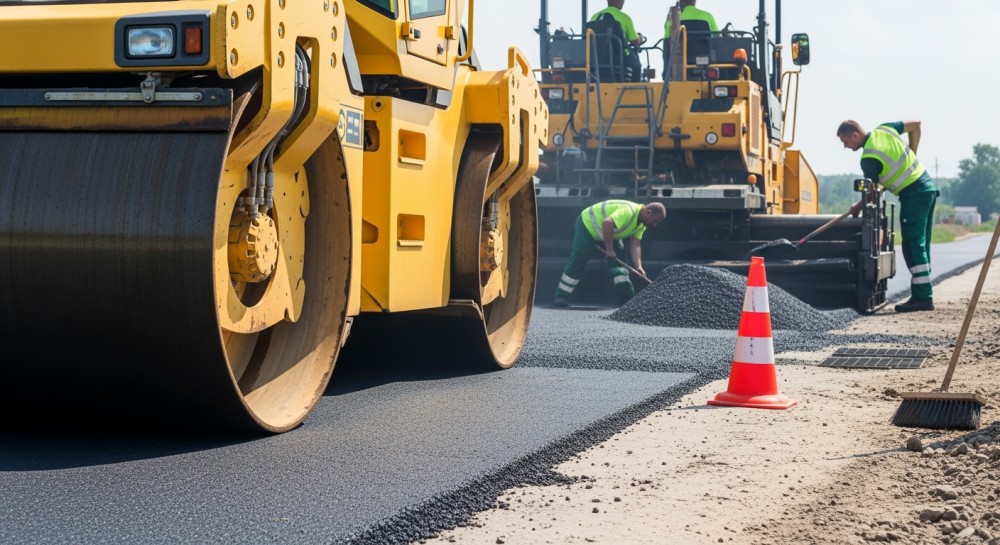 Bezpieczniejsza droga do szkoły w Głowience dzięki nowemu chodnikowi