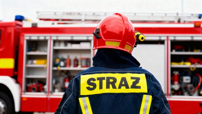 Strażacy testują nową infrastrukturę S19 między Duklą a Miejscem Piastowym