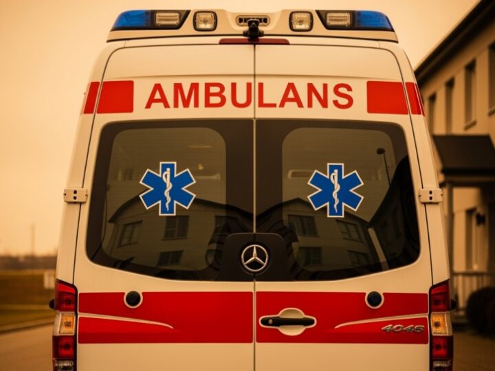 Tlenek węgla w Cergowej: strażacy ratują mieszkańców z zagrożonego budynku