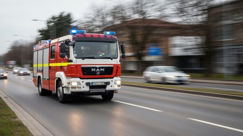 Pożar w Posadzie Jaśliskiej: intensywna akcja ratunkowa w toku