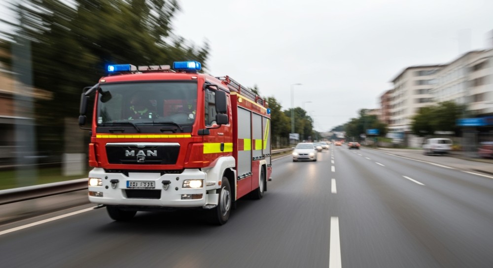 Pożar sadzy w Lubatówce: strażacy szybko na miejscu