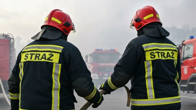 OSP KSRG Dukla w akcji: pożar w Chyrowej i niebezpieczne gałęzie w Dukli