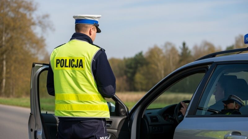 Zatrzymany motorowerzysta z dwoma zakazami prowadzenia pojazdów