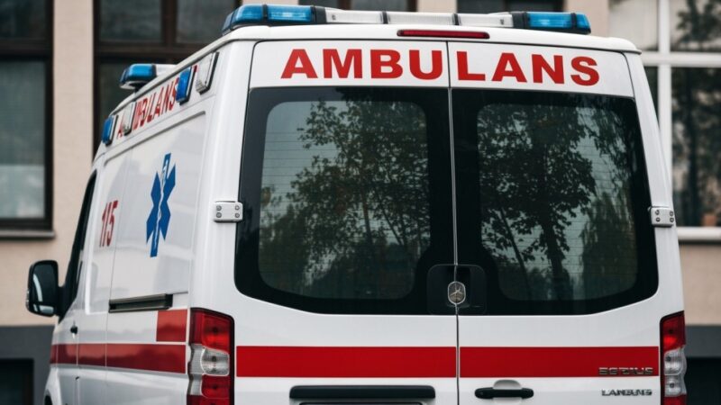 Wypadek w Jasionce: OSP KSRG Dukla na miejscu akcji ratunkowej