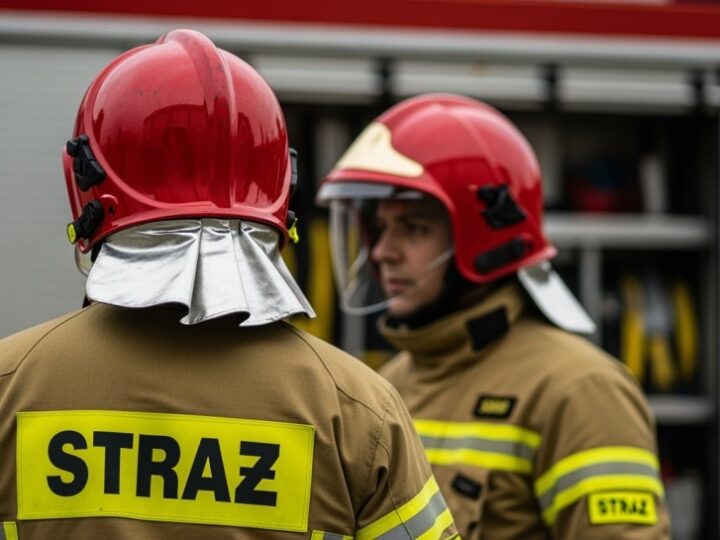 Niebezpieczne drzewo usunięte przez strażaków w Równem