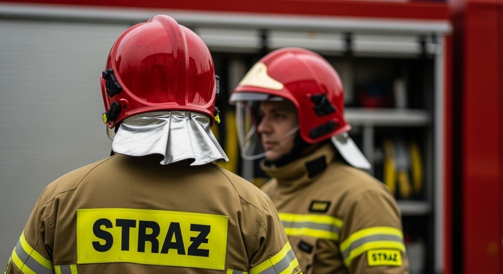 Niebezpieczne drzewo usunięte przez strażaków w Równem