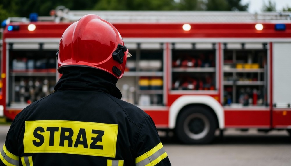 OSP KSRG Dukla w akcji: wypadek w Zboiskach i usunięcie plamy w Głojsce