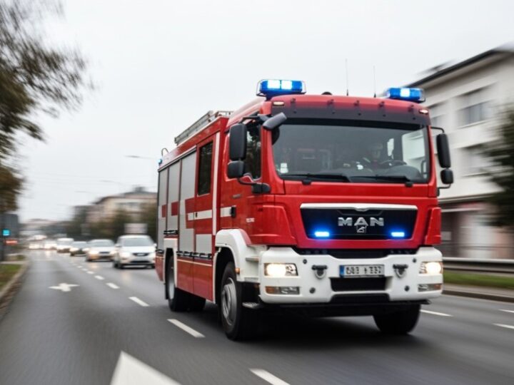 Strażacy błyskawicznie gaszą pożar garażu w Teodorówce