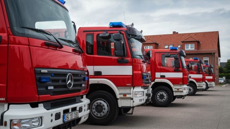 Strażacy w Równem walczą z niebezpieczną substancją ropopochodną na drogach
