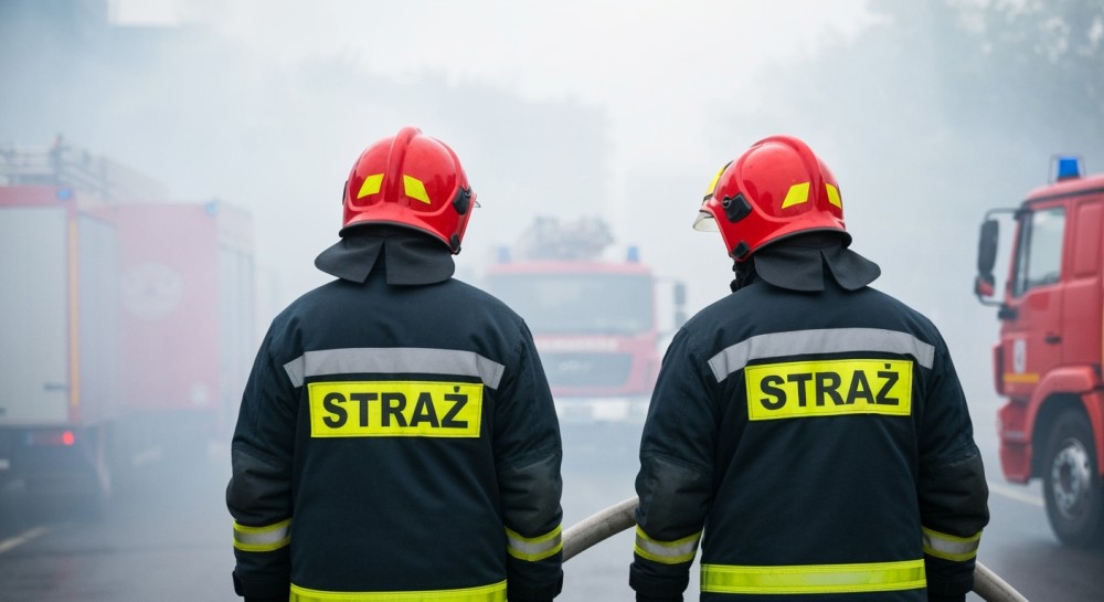 Strażacy w akcji: Bohaterskie ratowanie koni i mienia w Targowiskach