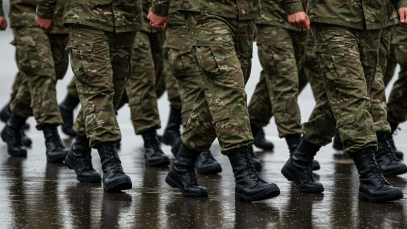 Patriotyzm na ulicach Gminy Krościenko Wyżne podczas Święta Wojska Polskiego