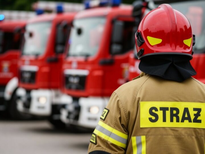 Interwencja strażaków w Równem: Neutralizacja substancji ropopochodnej na S19